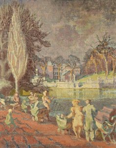 The Serpentine in Spring, Hyde Park, London