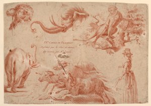 Tittelside, fra "IXe Cahier de Fragment" av Therèse Éléonore Lingée