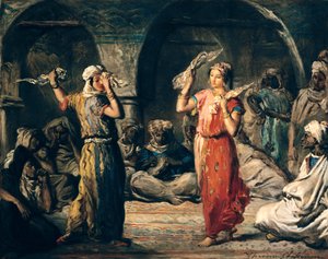 Lommetørkledans, 1849 av Théodore Chassériau