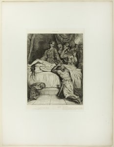 Åh! Åh! Å!, tallerken fjorten fra Othello av Théodore Chassériau