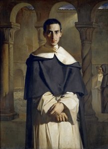 Portrett av Henri Dominique Lacordaire, 1840. av Théodore Chassériau