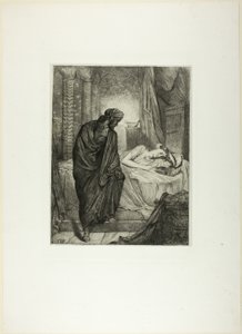 Yet She Must Die, plate elleve fra Othello av Théodore Chassériau