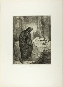 Yet She Must Die, plate elleve fra Othello av Théodore Chassériau