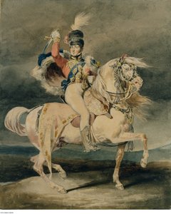 Géricault - George IV som prins av Wales (etter Harlow), sannsynligvis 1820–1821 av Theodore Gericault