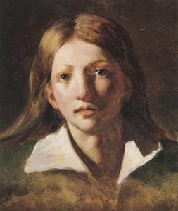 Portrettstudie av en ungdom av Theodore Gericault