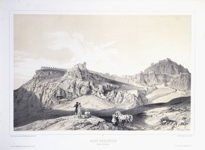 Akropolis i Korint av Théodose du Moncel