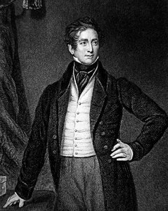 Sir Robert Peel (1788-1850), gravert av J.Cochran (gravering)
