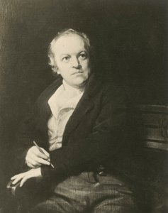 William Blake , engelsk poet og kunstner (litho) av Thomas (after) Phillips