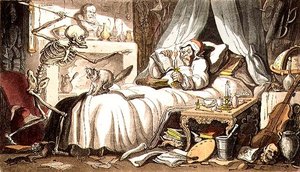"Fungus, til slutt, prøver å få / Death