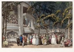 Vauxhall Gardens, London på 1700-tallet
