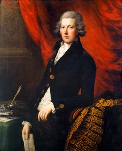 William Pitt den yngre, ca. 1788 (olje på lerret) av Thomas (attr. to) Gainsborough