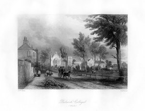 Dulwich College, Dulwich, sørøst i London, 1846.
