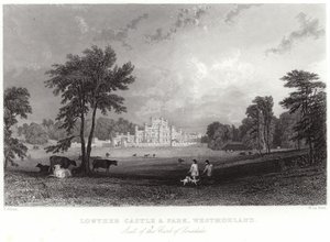 Lowther Castle and Park i Westmorland