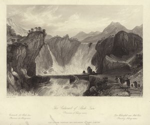 Katarakten til Shih Tan av Thomas Allom