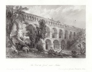 Pont du Gard, nær Nismes