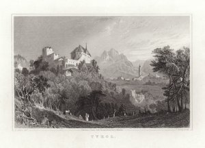 Tyrol av Thomas Allom
