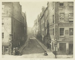 Bell Street fra High Street av Thomas Annan