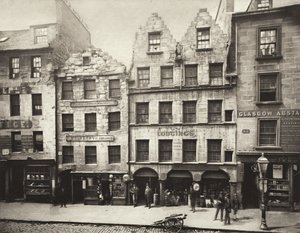 Gamle bygninger i High Street, nr. 17-27 (#16) av Thomas Annan