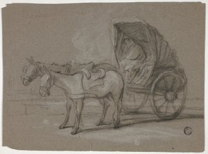 Huckster Cart av Thomas Barker