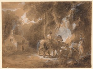 Stopp ved våren. av Thomas Barker