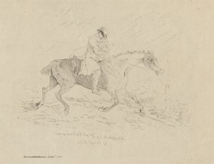 Cadger's Trot av Thomas Bewick