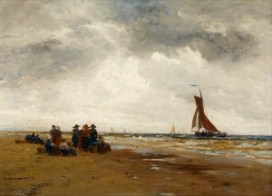 Venter på at fiskebåtene kommer tilbake, Holland