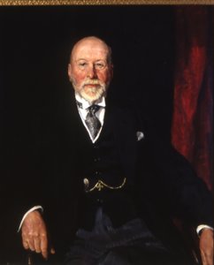 Portrett av Sir William Nicholson, ca. 1935-36 (olje på lerret) av Thomas Cantrell Dugdale