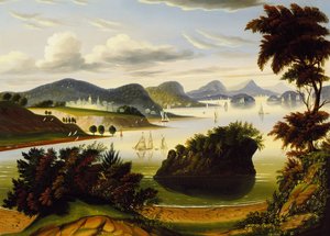 Eastport og Passamaquoddy Bay (utsikt over Hudson Valley)