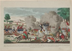 Slaget ved Friedland. En anklage fra den russiske Leib-garden 14. juni 1807, 1808 av Thomas Charles Naudet