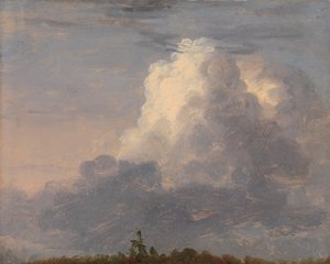 Skyer, ca. 1838. av Thomas Cole