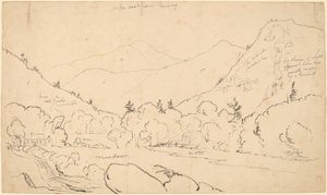 På veien fra Conway av Thomas Cole