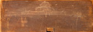 Skisse for Ohio State Capitol Design, ca. 1838. av Thomas Cole