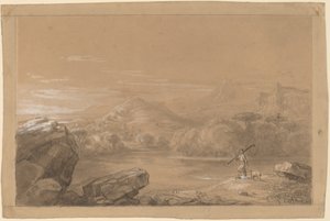 Den gode hyrde av Thomas Cole