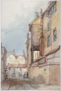 Catherine Wheel Alley, City of London, 1855.