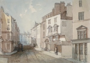 Coleman Street, City of London, 1851.