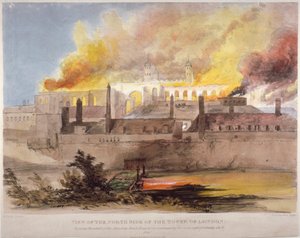 Brann ved våpenhuset i Tower of London, 30. oktober 1841