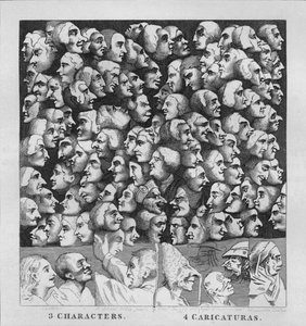 Karakterer og karikaturer, 1807, 1827.
