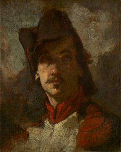 En frivillig fra 1792 av Thomas Couture