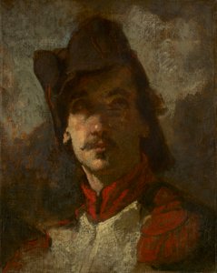 En frivillig fra 1792, 1848. av Thomas Couture