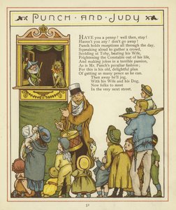 Punch og Judy av Thomas Crane
