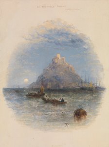 St. Michael's Mount, Cornwall av Thomas Creswick