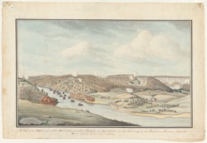 Angrep mot Fort Washington, ca. 1776–1812 (akvarell)