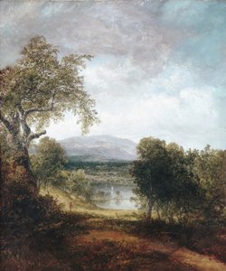 Et elvglimt, ca. 1843-50.