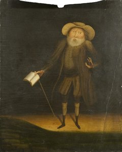 Portrett av Benjamin Lay av Thomas Dr Pole