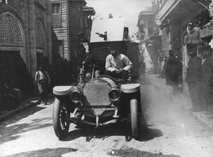 En pansret bil tilhørende unge tyrkere, 1909