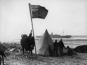 Vraket av Delhi på den marokkanske kysten, desember 1911