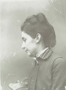 Kvinneportrett, 1880-tallet. av Thomas Eakins