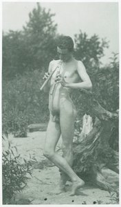 J. Laurie Wallace Study for Arcadia, ca. 1883. av Thomas Eakins