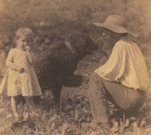 [Katie Crowell, William J. Crowell og «Piero?»] av Thomas Eakins