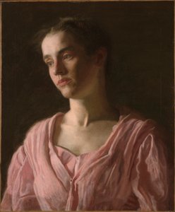 Maud Cook (senere Maud Cook Reid, 1869 av Thomas Eakins